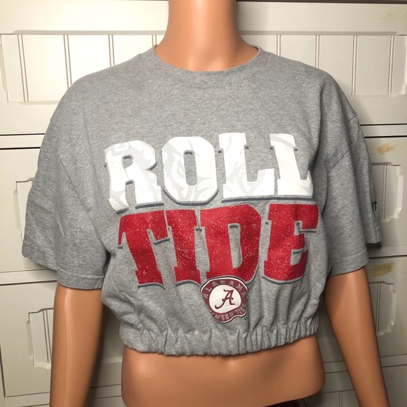 Russell Athletic Tops - University of Alabama Roll Tide crop top